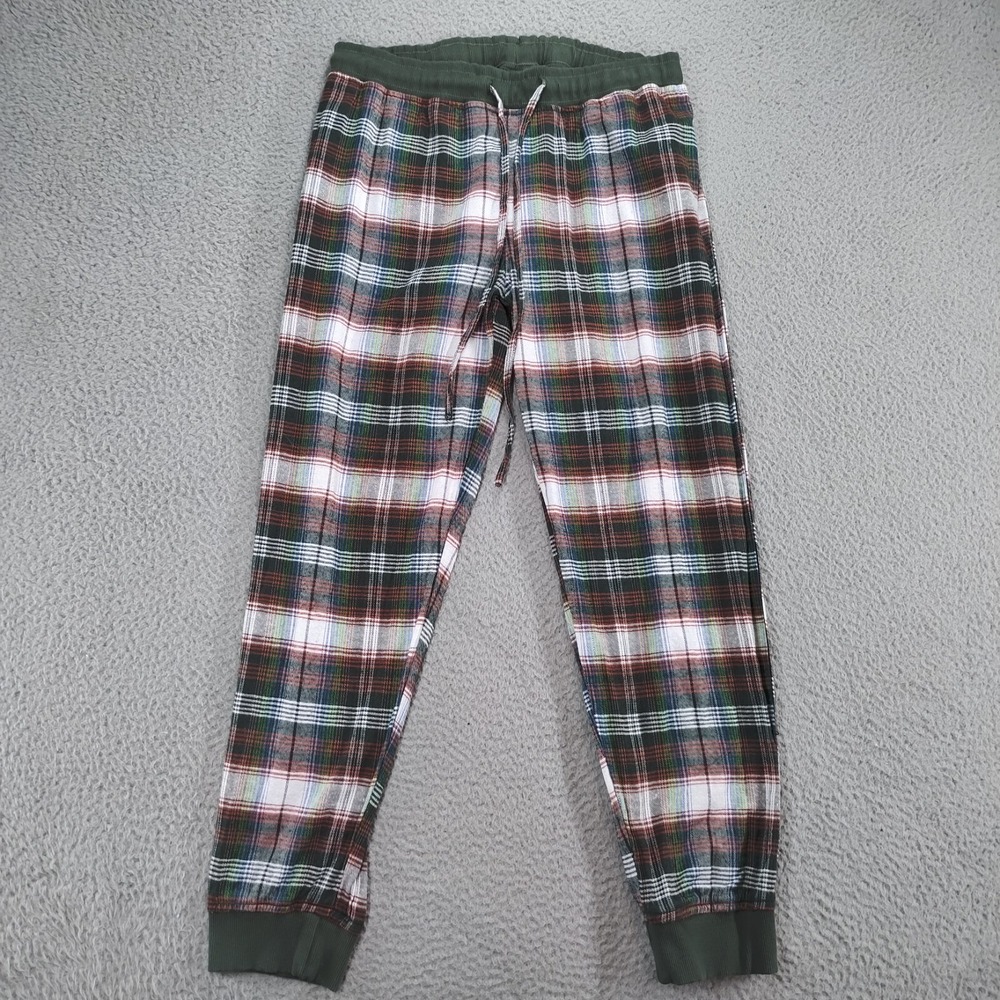 Stillwater Supply Co Pajama Lounge Pants Mens Extra Large Plaid Green Red Drwstr